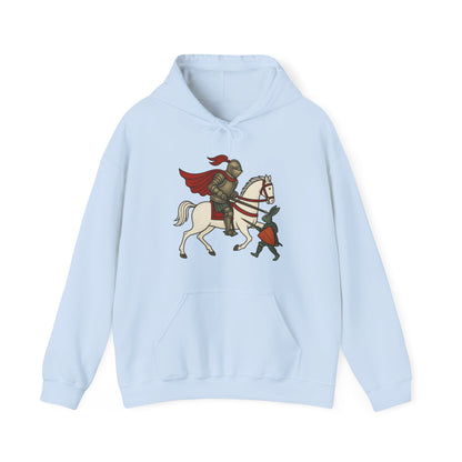 Knight & Hare - Medieval Humor Unisex Hoodie