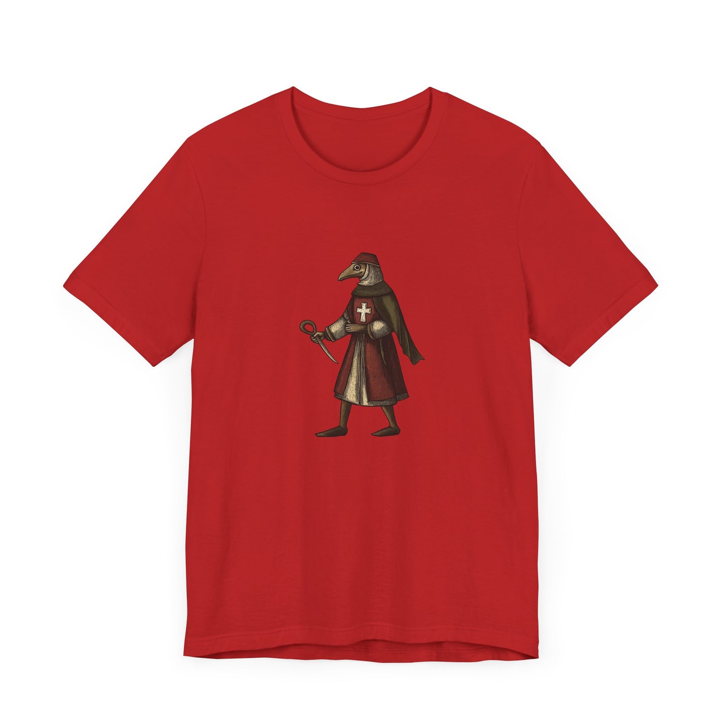 Hanseatic Art, Medieval Plague Doctor 2 Unisex Softstyle T-Shirt