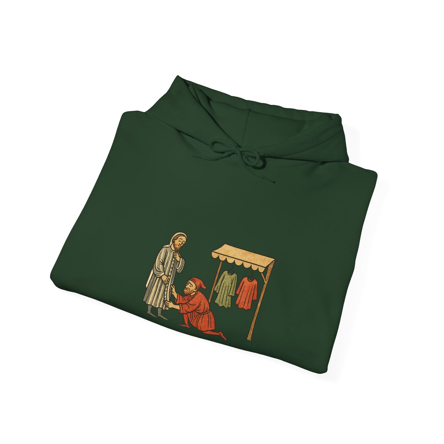 Tailor of Yore - Medieval Artistic Vintage Cartoon  Hoodie