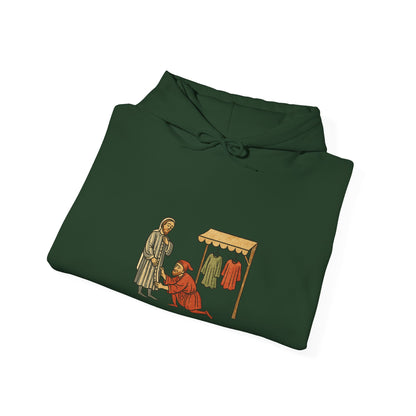 Tailor of Yore - Medieval Artistic Vintage Cartoon  Hoodie