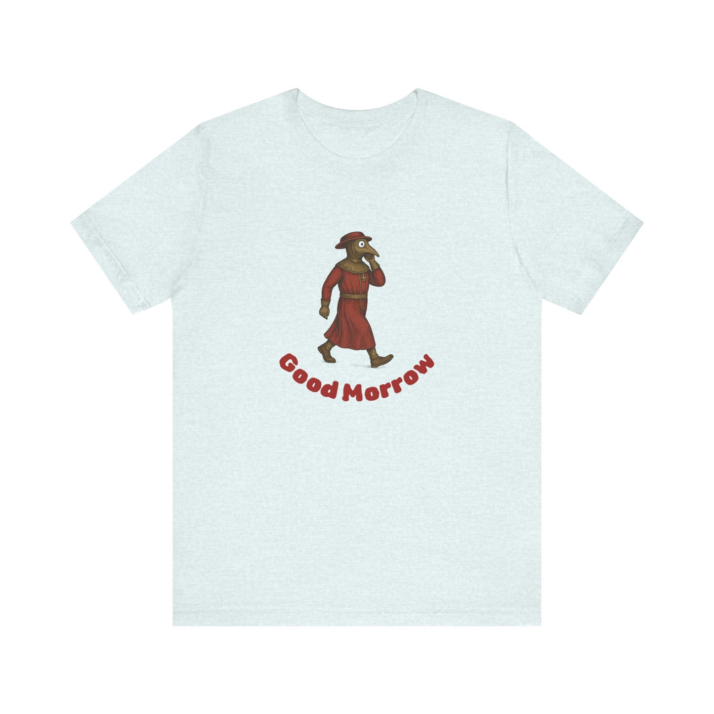 Hanseatic Art, Medieval Plague Doctor with Good Morrow Tee