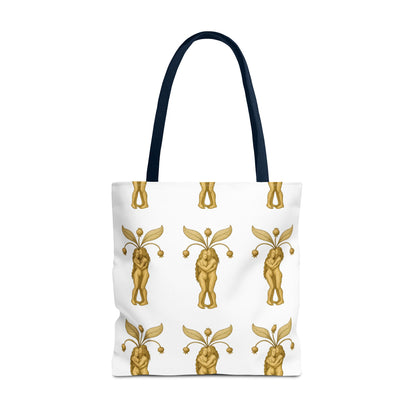 Mandrakes in Love, Mythical Root Romance Tote Bag