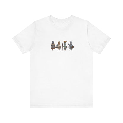 Cute Medieval Knights Team T-shirt