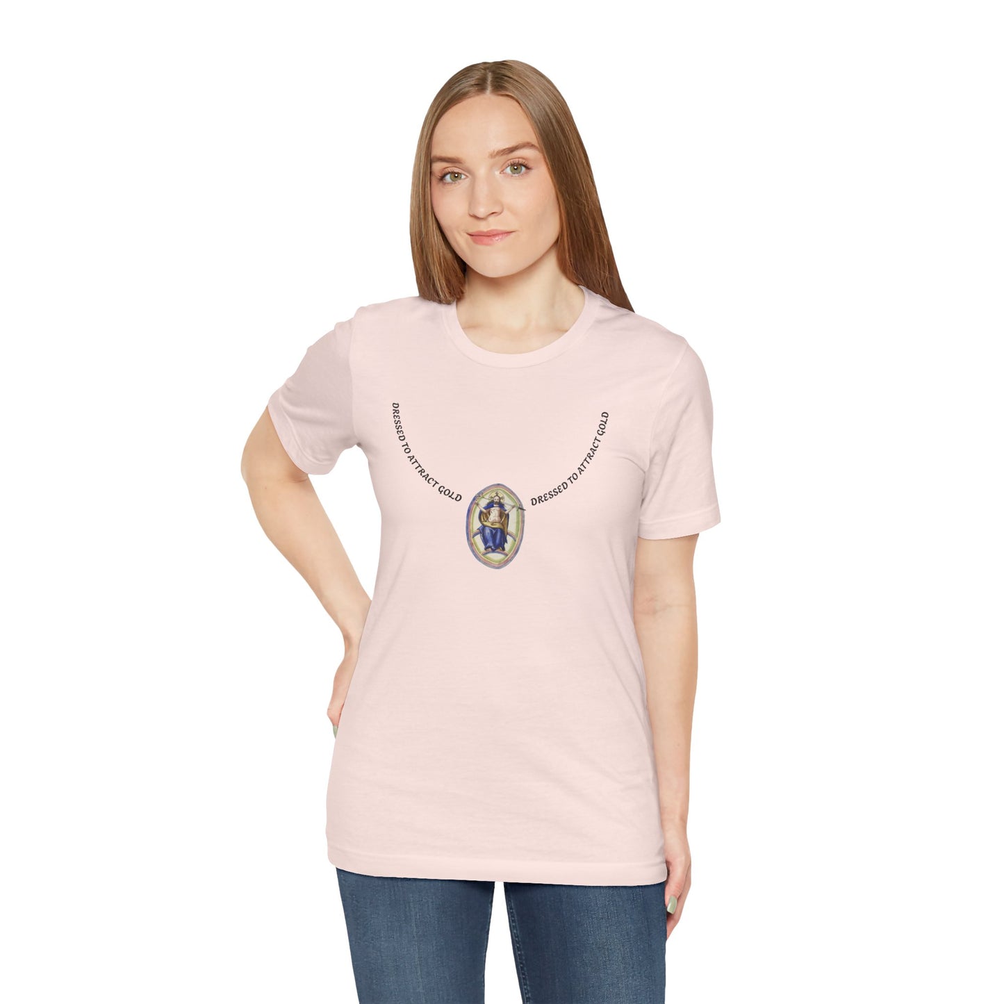 Dressed to attract gold , Alchemical Hermaphrodite Unisex T-shirt