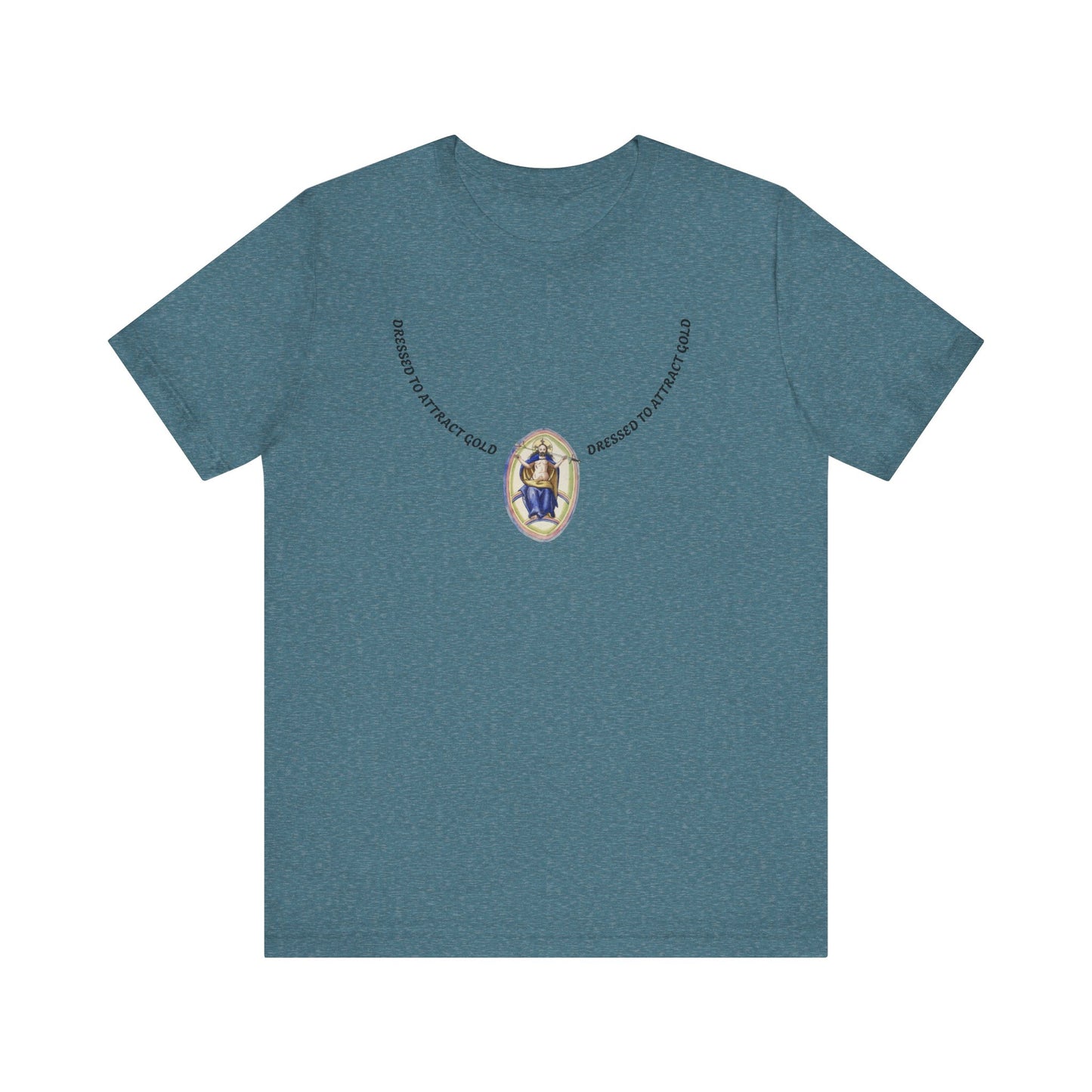 Dressed to attract gold , Alchemical Hermaphrodite Unisex T-shirt