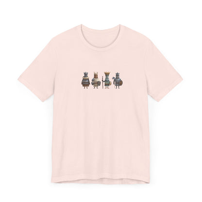 Cute Medieval Knights Team T-shirt