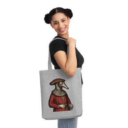 Hanseatic Art, Medieval Plague Doctor 2 Sweatshirt Woven Tote Bag