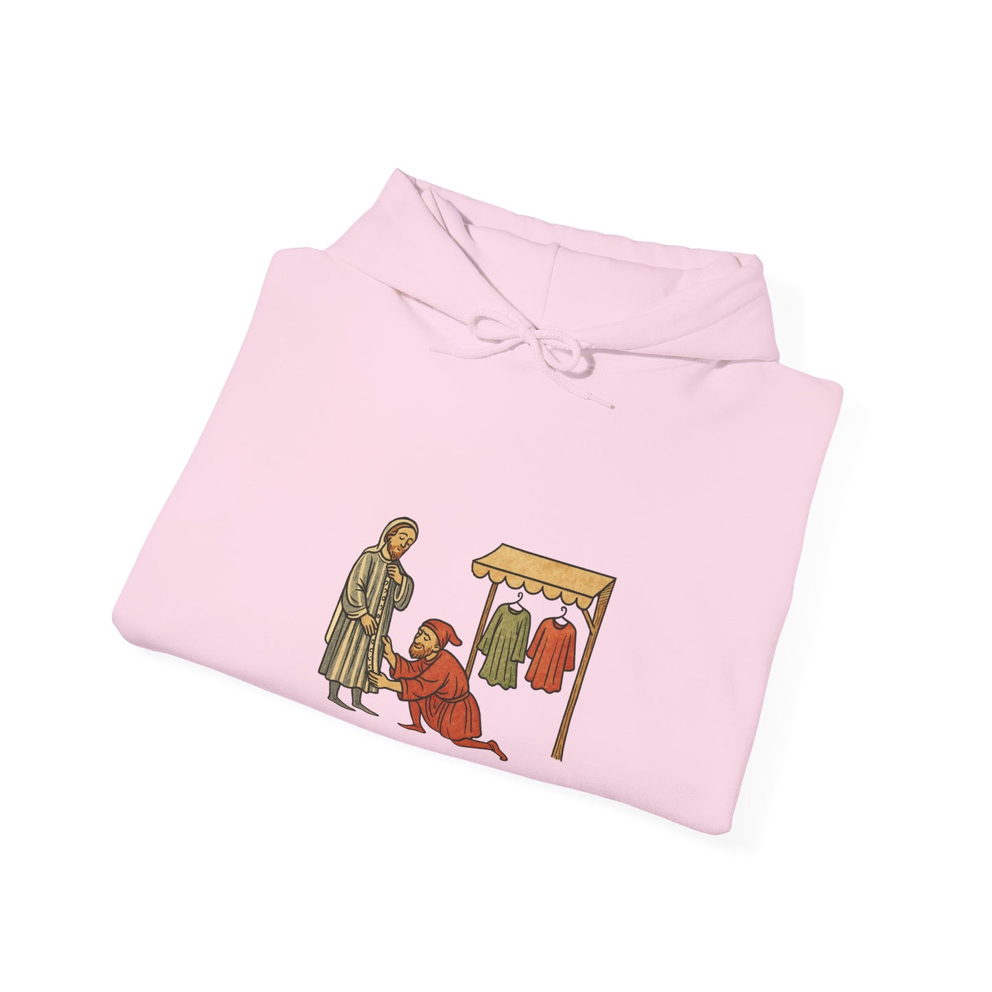 Tailor of Yore - Medieval Artistic Vintage Cartoon  Hoodie