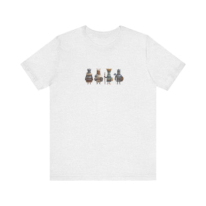 Cute Medieval Knights Team T-shirt