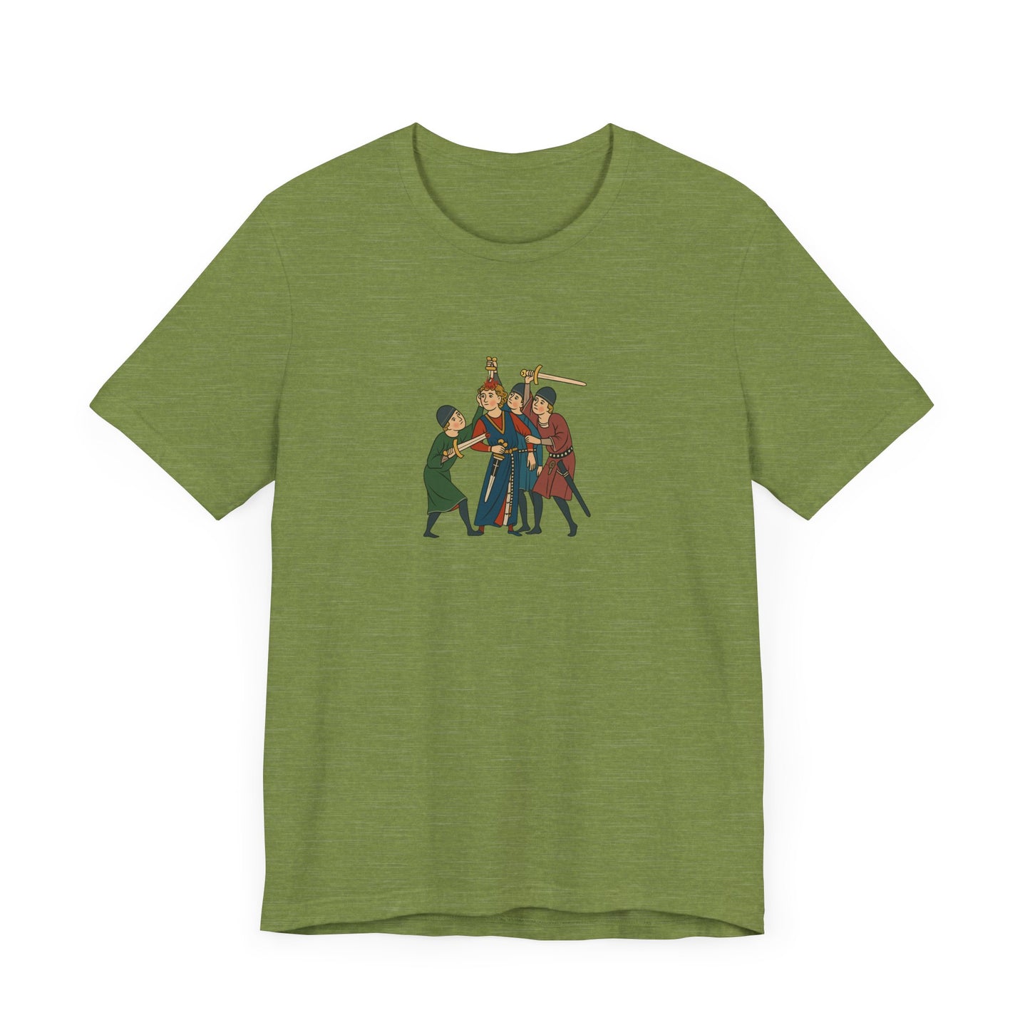 Reinmar von Brennenberg Tapestry, Codex Manesse, Medieval German Art Tee