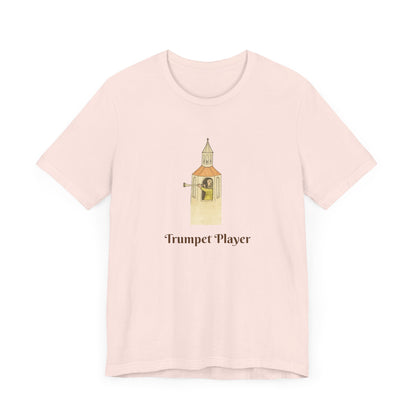 The Trumpet Player, Medieval Career Series, Peter the Bell Tower Herald T-shirt