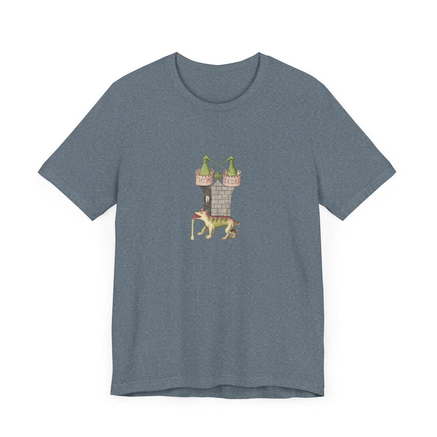 The Alchemical Tower & Vomiting Gold Dog Symbol Tee