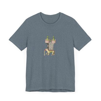 The Alchemical Tower & Vomiting Gold Dog Symbol Tee