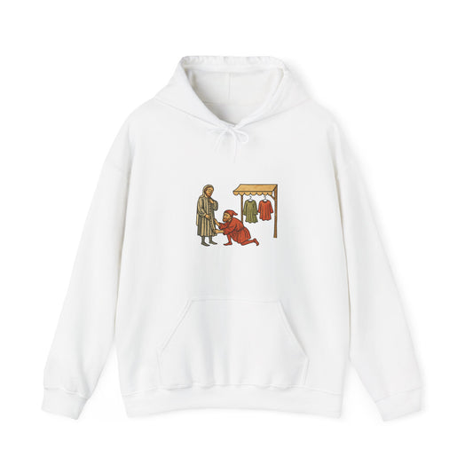 Tailor of Yore - Medieval Artistic Vintage Cartoon  Hoodie