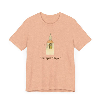 The Trumpet Player, Medieval Career Series, Peter the Bell Tower Herald T-shirt