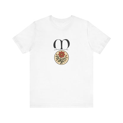 Medieval Flower, Past and Forward Original Art T-shirt