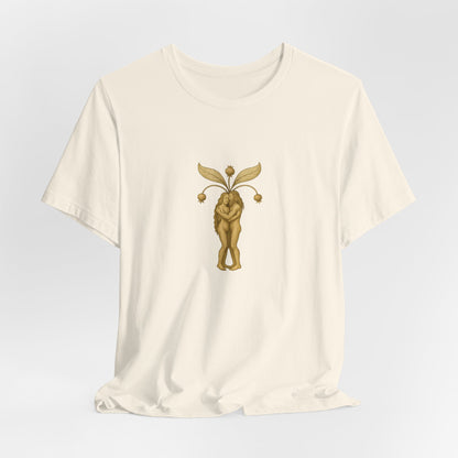 Big Mandrakes in Love, Mythical Root Romance Unisex Heavy Cotton Tee