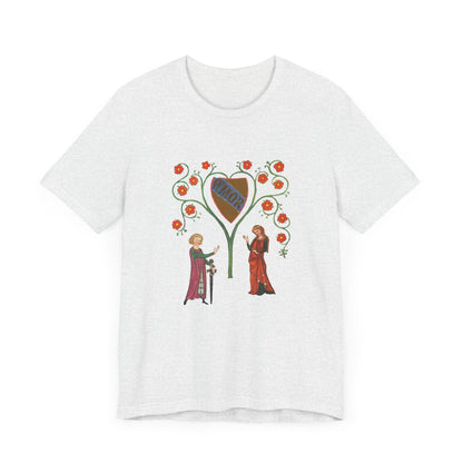 Marginalia Manuscript Romance Art Unisex T-Shirt