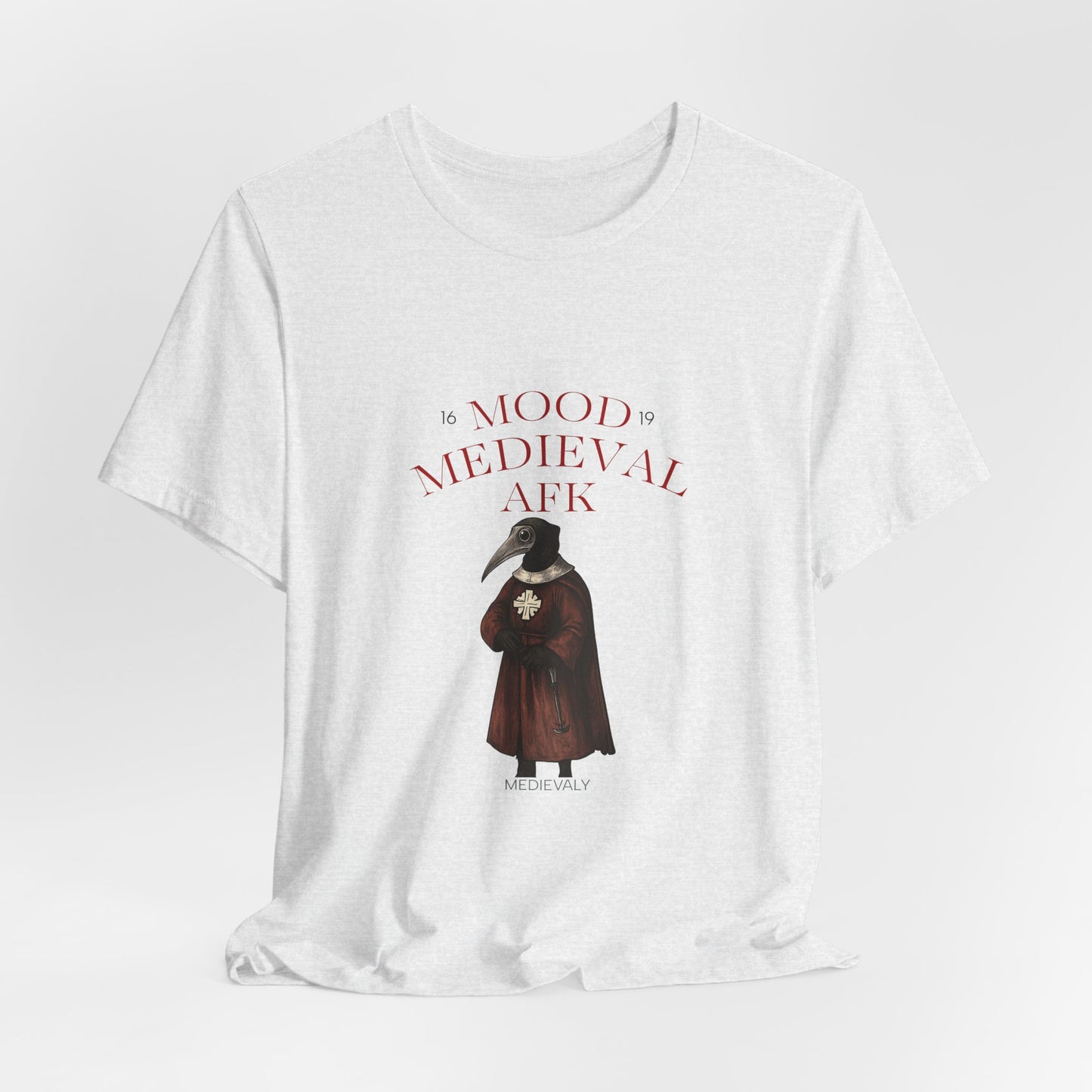 Hanseatic Art, Medieval Plague Doctor MOOD MEDIEVAL AFK Unisex Softstyle Tee