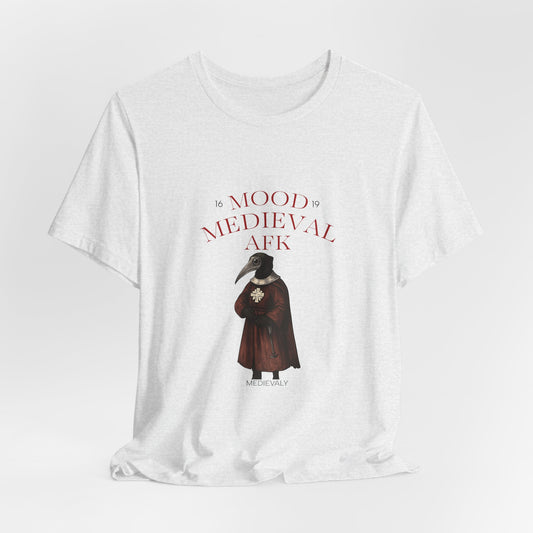 Hanseatic Art, Medieval Plague Doctor MOOD MEDIEVAL AFK Unisex Softstyle Tee