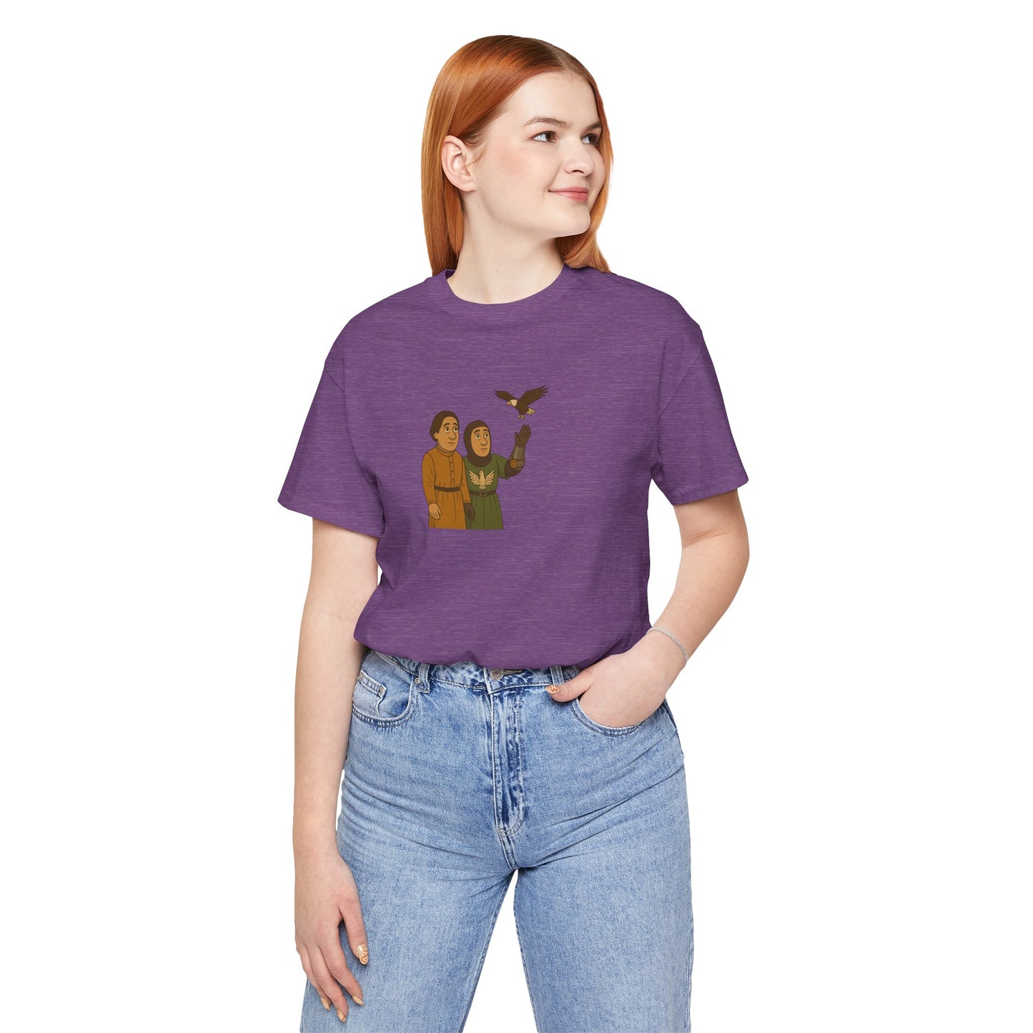 Knight & Falcon - Unisex Heavy Cotton Women T-shirt