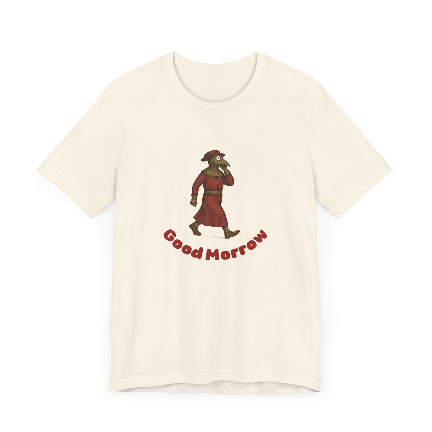 Hanseatic Art, Medieval Plague Doctor with Good Morrow Tee