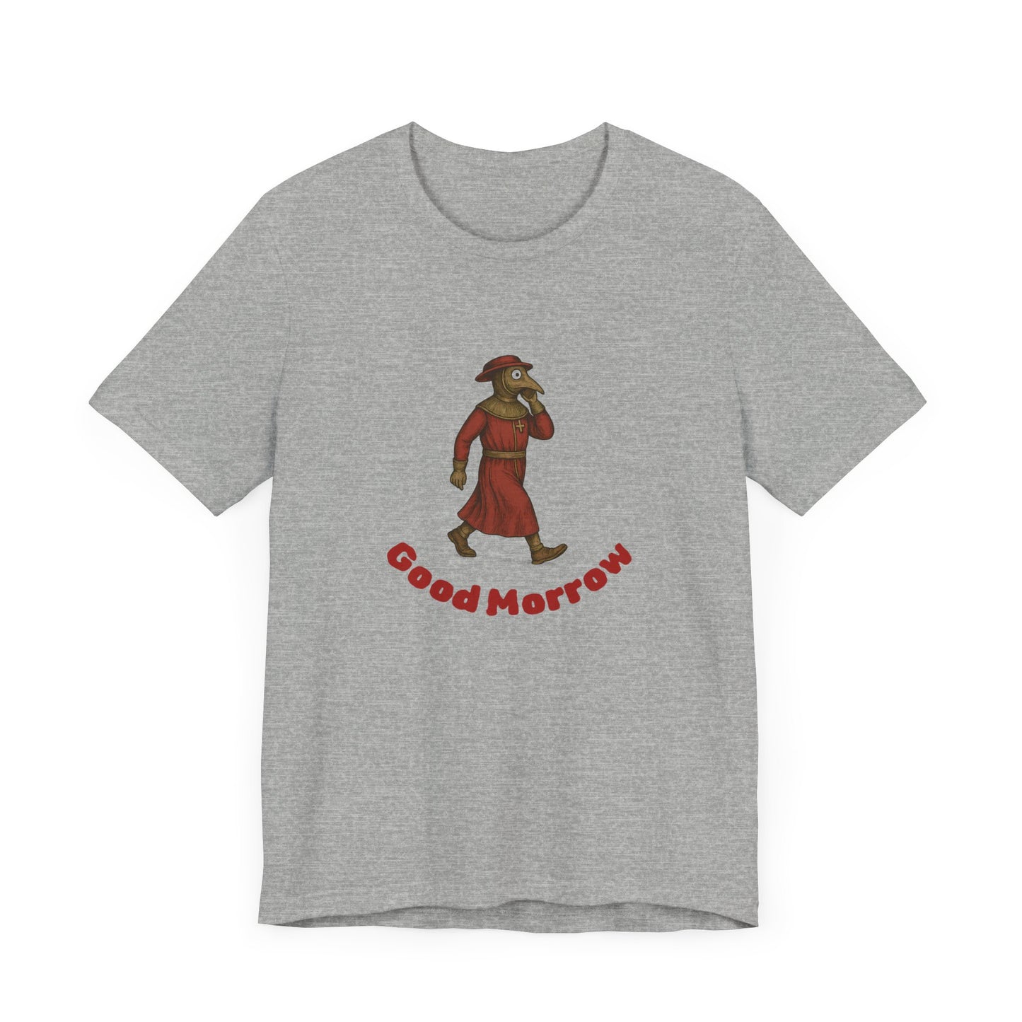 Hanseatic Art, Medieval Plague Doctor with Good Morrow Tee