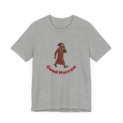 Hanseatic Art, Medieval Plague Doctor with Good Morrow Tee