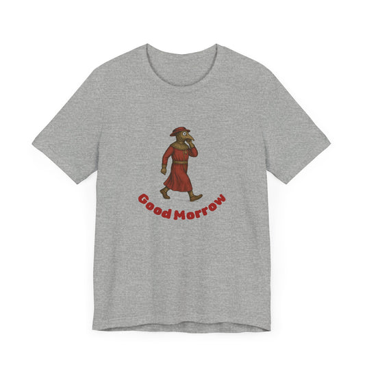Hanseatic Art, Medieval Plague Doctor with Good Morrow Tee
