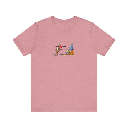 Bunny Snail Rider After MS Yates Thompson 8 F 294, Remastered Marginalia Manuscript Art Tee