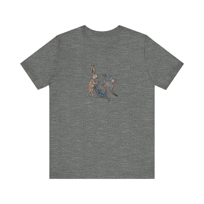 Killer Bunny, Remastered Marginalia Manuscript Art Tee