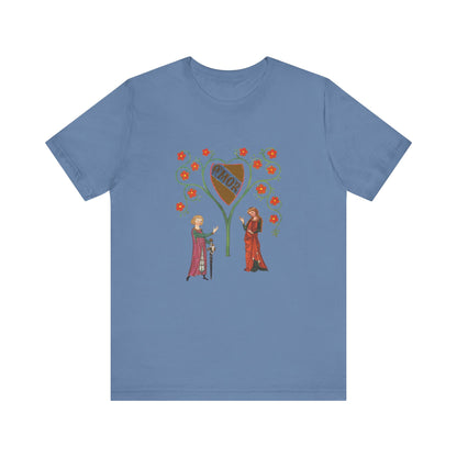Marginalia Manuscript Romance Art Unisex T-Shirt