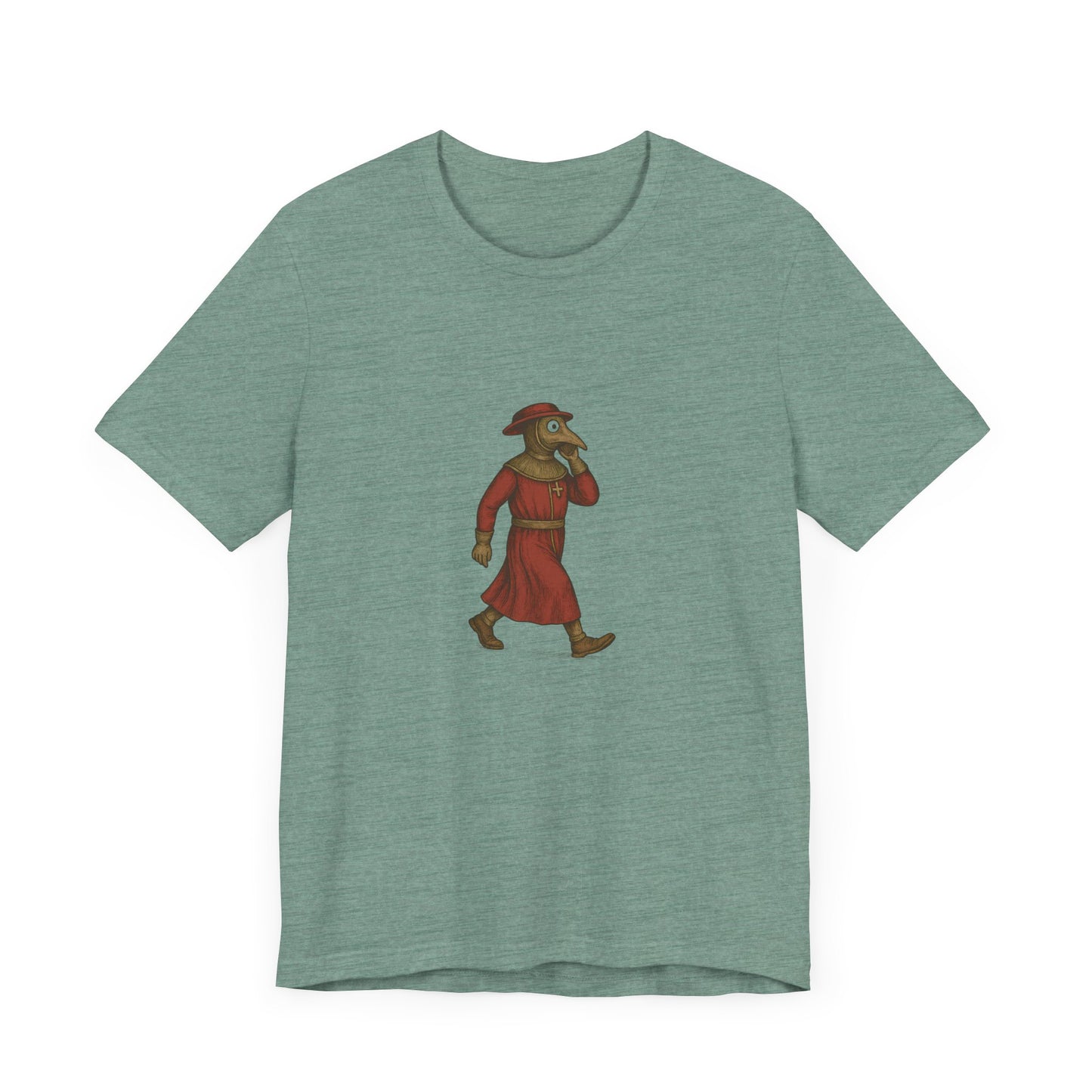 Hanseatic Art, The Walking Medieval Plague Doctor Tee