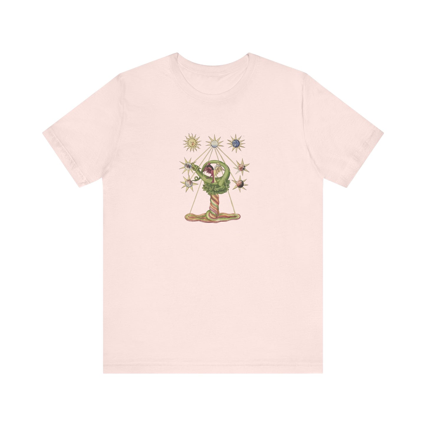 Alchemical Dragon and Two-Headed Bird T-Shirt