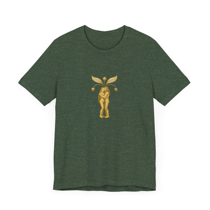 Big Mandrakes in Love, Mythical Root Romance Unisex Heavy Cotton Tee
