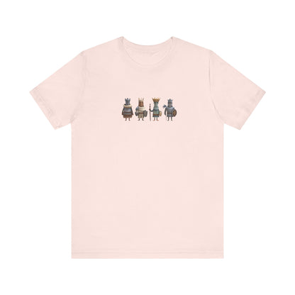Cute Medieval Knights Team T-shirt