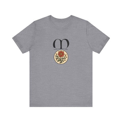 Medieval Flower, Past and Forward Original Art T-shirt