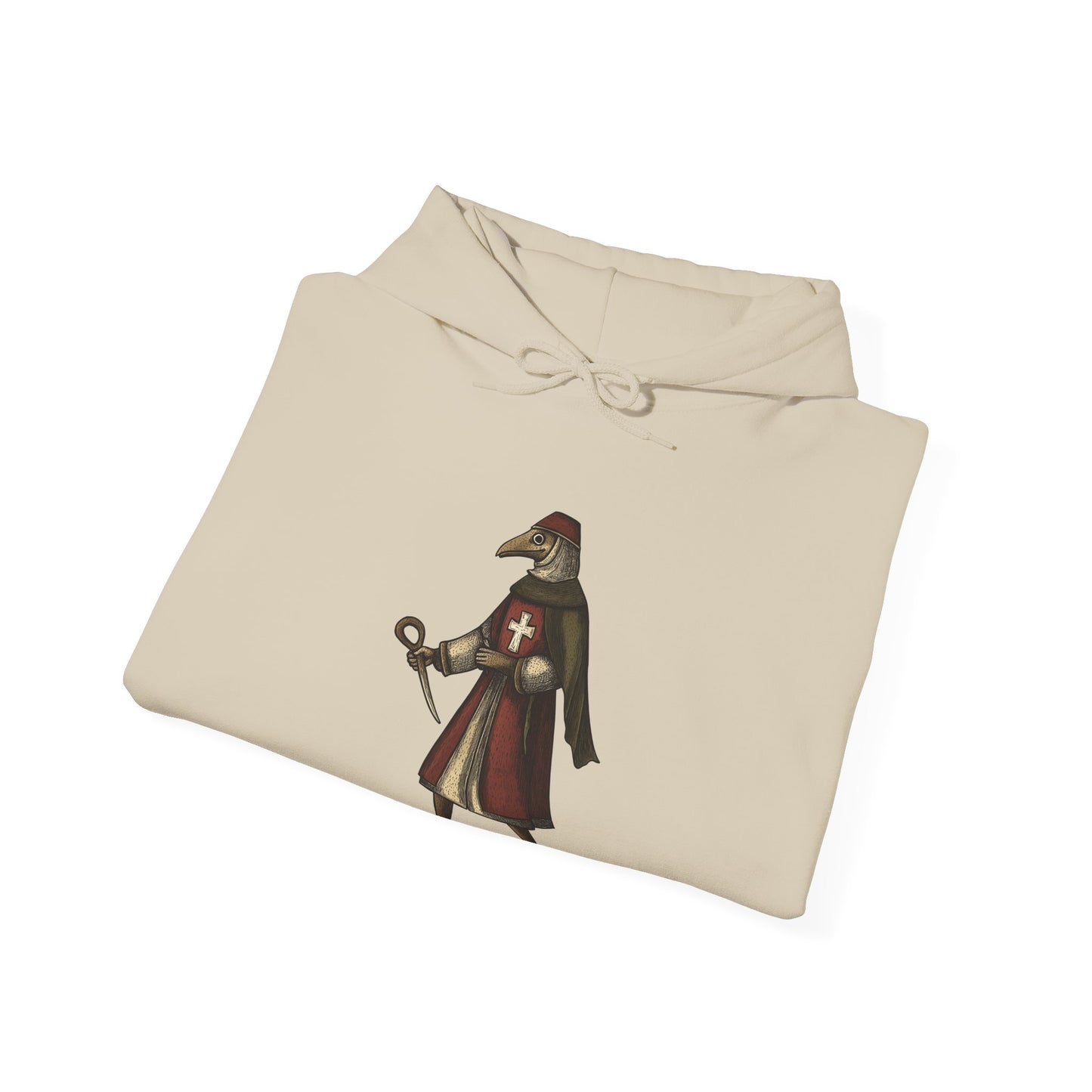 Hanseatic Art Tee, Medieval Plague Doctor Unisex Sweatshirt