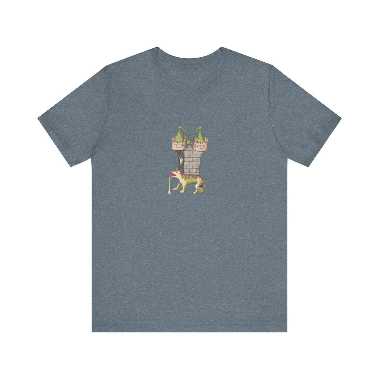 The Alchemical Tower & Vomiting Gold Dog Symbol Tee