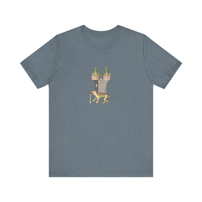 The Alchemical Tower & Vomiting Gold Dog Symbol Tee