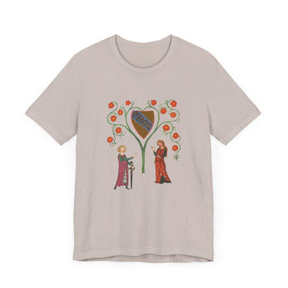 Marginalia Manuscript Romance Art Unisex T-Shirt