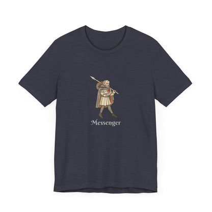 The Messenger of Nuremberg Kuncz Stirener, Medieval Career Series Dark T-shirt