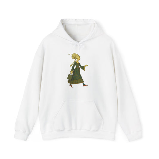 Lady of the Mall – Medieval Fashionista Unisex Hoodie