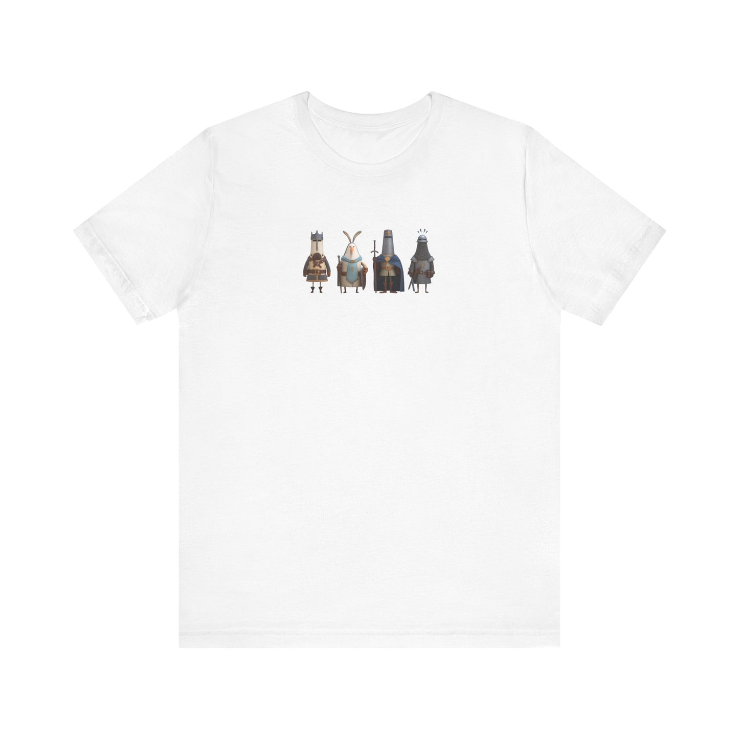 Cute Medieval Knights B Team T-shirt