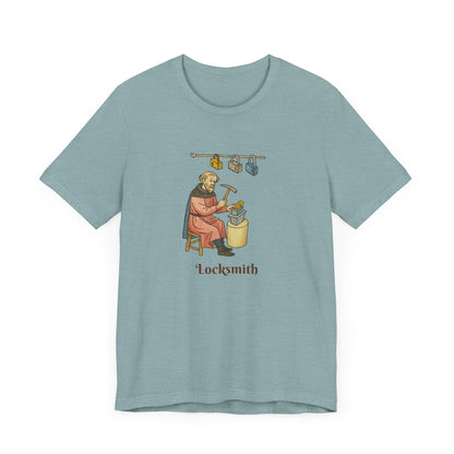 Medieval Career Series, The Locksmith Albrecht the Iron Guardian T-shirt