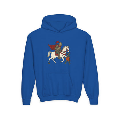 Knight & Hare - Medieval Humor - Kid's Hoodie