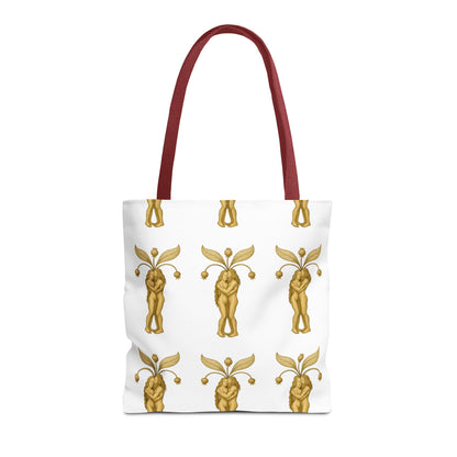 Mandrakes in Love, Mythical Root Romance Tote Bag