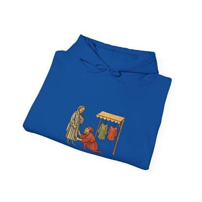 Tailor of Yore - Medieval Artistic Vintage Cartoon  Hoodie