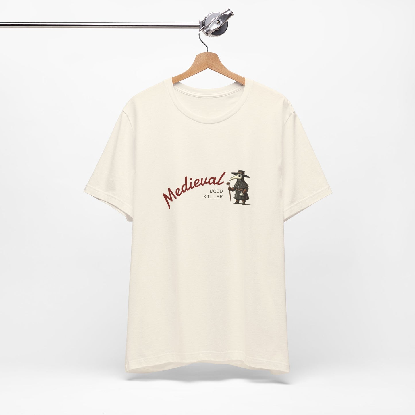 Medieval Mood Killer, Plague Doctor T-Shirt, Unisex Tee