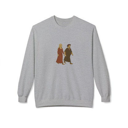 Hanseatic Art, Hansapäevad Medieval Couple Sweatshirt